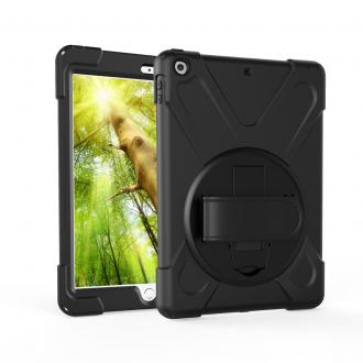 SHockdrop Rugged Case with stand, hand strap, shoulder strap for iPad Mini