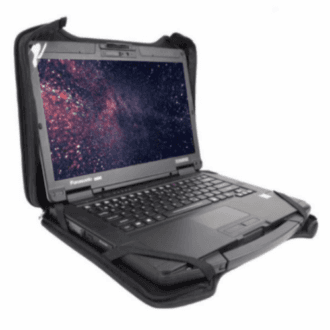 InfoCase Toughmate Always-On Case for FZ-55 open laptop