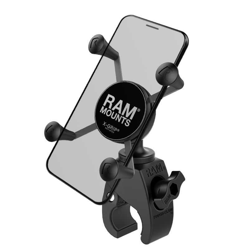 RAM® X-Grip® Large Phone Mount with Low-Profile Medium Tough-Claw™