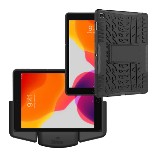 Rugged Case and Powered Car Mount for iPad 10.2 (7/8/9th gen)