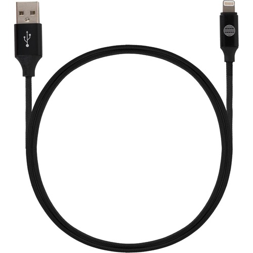 Our Pure Planet USB-A to Lightning Cable 3m - Black
