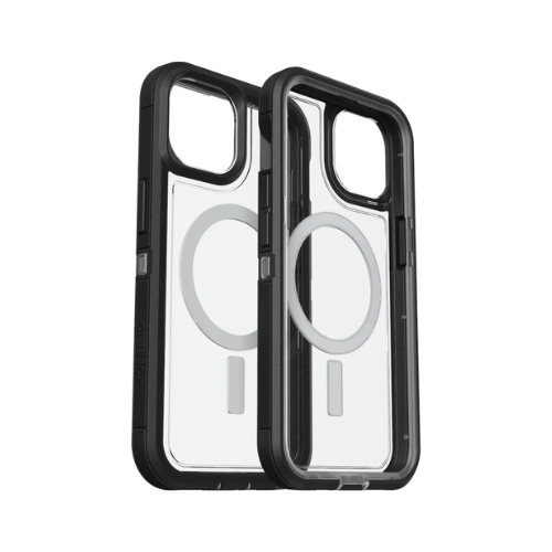 Otterbox Defender XT Clear MagSafe Case For iPhone 13 black
